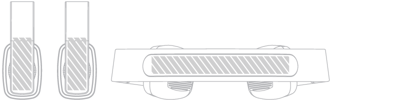 Bluetooth® ヘッドフォン スクリーン印刷 Bluetooth® ヘッドフォン スクリーン印刷